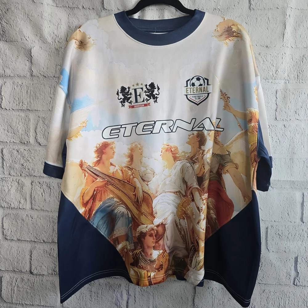 PacSun NWT Eternal Soccer Club Blokecore Jersey Top - Picture 2 of 13